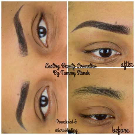 Platinum Ink  Beauty  What Are Powder Brows Powder brows also known as powder  brow tattoo or shaded brows is a semipermanent makeup procedure for  eyebrow enhancement in which the artist